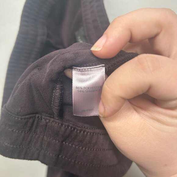 J.Jill Wearever Collection purple eggplant Stretch Pull-On Pants L - Picture 9 of 10